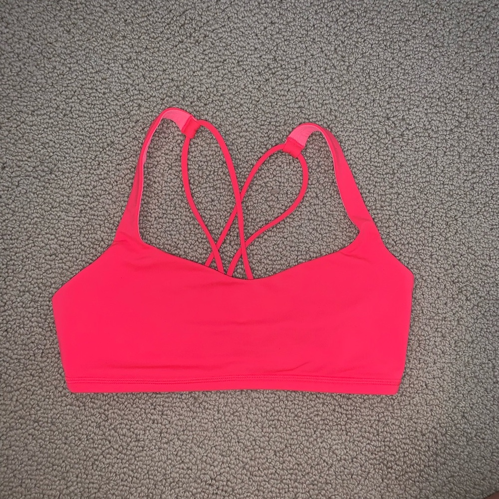 Lululemon Coral Sports Bra 6